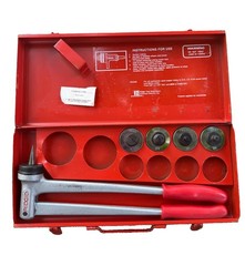 RIDGID 34152 Model S S8 Tube Expander Swaging Kit 3/8 1/2 3/4 1in Tested