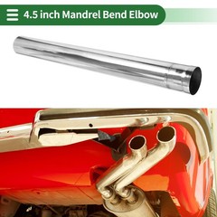 Motoforti 4.5&Prime; OD Straight Tubing Mandrel Tube Pipe 48&Prime; Length T304 Stainless&hellip;