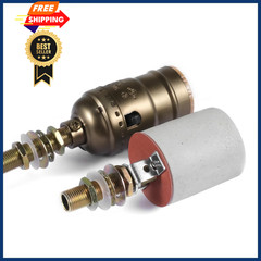 Antique Brass Lamp Repair Hardware Kit &ndash; 5 Sizes, 60 One Size,