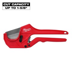 MILWAUKEE 48-22-4220 1-5/8&Prime; Ratcheting PVC and Tubing Cutter (NEW SEALED)