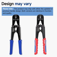iCrimp IWS-1608MC Wire Rope Crimper with Built-In Cutter, 3/64&Prime;to 1/8&Prime; | High ca