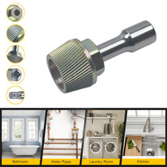 1.5&rdquo; Tub Drain Extractor with 1/2&rdquo; Socket Bathtub Remover Colourful Galvanized