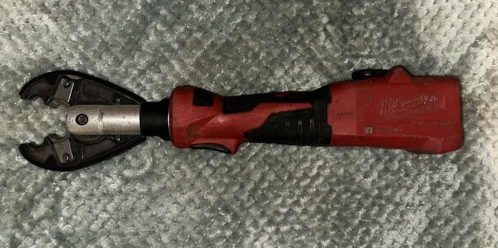Milwaukee 2978-20 M18 FORCE LOGIC 6T Linear Utility Crimper BG Jaw Burndy W-Die