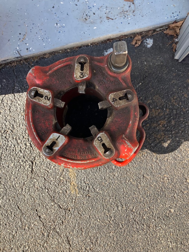 RIDGID 4P-J JAM PROOF 2-1/2 x 4 MADE IN U.S.a