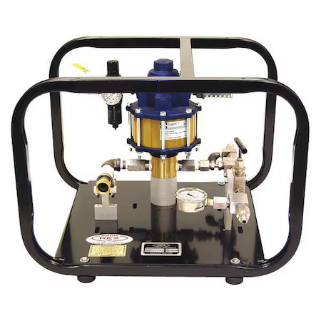 Wheeler-Rex 32450 Hydro Test Pump, Reciprocating Plunger, 1Gpm, 10, 000Psi,