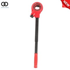 Manual Pipe Threader Ratchet Type Kit, Pipe Threader Ratchet Kit w/ 5 Dies Set