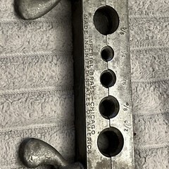 Vintage Imperial Brass Chicago Flaring Tool 195-FS 5/8 1/4 5/16 3/8 1/2
