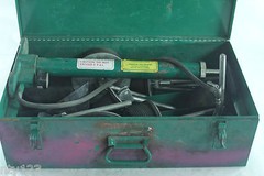 Greenlee 856 PVC Bending Pressure Pump 858 PVC Plug Set W/ Case & Manual