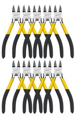 Wire Cutters 10 Pack, 6.5 inch, BOOSDEN Flush Cutters, Spring Loaded Cutting &hellip;