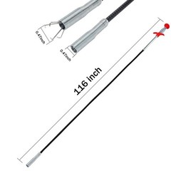 Drain Snake，116&Prime; Flexible Grabber Claw Tool Reacher Drain Snake Hair Drain Cl&hellip;