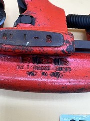 RIDGID 1 Heavy Duty No. 1-2 Pipe Cutter 1/8 in To 1 1/4&rdquo; USA