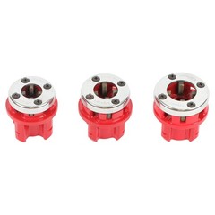 NPT Adjustable Ratchet Pipe Threader Ratchet Pipe Cutter Thread Tool With 5 Dies