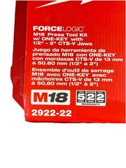 Milwaukee 2922-22 M18 Force Logic Press Tool