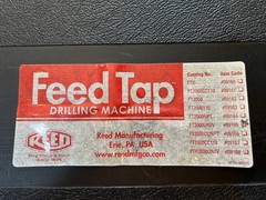Reed FT2000UNIV Feed Wet Tap Drilling Machine Complete Kit 09165