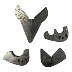 5 Pcs Multi-Functional Pipe Cutter Interchangeable Anvils Forged Steel Blade PVC