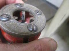 Good Used Ridgid 3/8&Prime; NPT Die Head For 00R Pipe Threader USA CHEAP