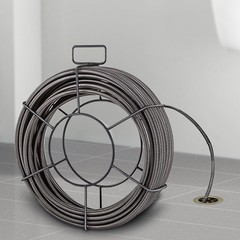 Drain Cable Sewer Cable 50Ft 1/2In Drain Cleaning Cable Auger Snake Pipe