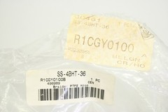 SWAGELOK R1CGY0100 SS-4BHT-36 1/4 x 36 Stainless Steel Jacketed PTFE Hose