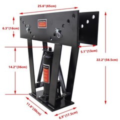 TECHTONGDA 16T Manual Hydraulic Pipe Bender Welded Pipe Bending Machine 1/2&Prime;-3&Prime;