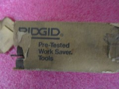 RIDGID THREADER THREADING UNIVERSAL BOLT 5/16&Prime; DIES 5/16-18 UNC