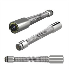 30m Pipe Inspection Camera w/ 512hz Locator Drain Sewer Camera Self Leveling 7&Prime;