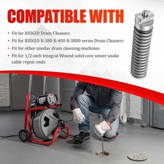 91042 Cable Repair Coupling Fit For RIDGID Drain Cleaner K-380 K-400 K-3800