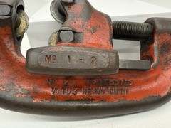 RIGID 2A Heavy Duty No. 1-2 Pipe Cutter Tool 1/8 in To 2&rdquo; NICE CONDITION