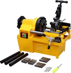 AC 220V Threading Cutter Electric Pipe Cutting Threader 1/2&Prime;-2&Prime; SQ50B1
