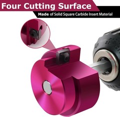 Labor-Saving 1-1/2 & 2 Inch PVC Pipe Fitting Reamer for Easy Plumbing Repairs