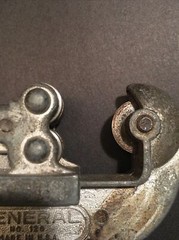 Vintage General Tools No. 120 Tubing & Conduit Pipe Cutter MADE IN USA.
