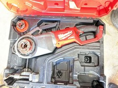 Milwaukee M18 FUEL 2874-20 Pipe Threader Tool w/ Ridgid 1&Prime; & 1-3/4 Dies Only