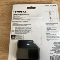 Husky 1012 349 829 Compression Sleeve Puller, Removes 1/2&Prime; Comp Sleeves.