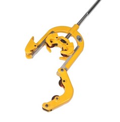Steel Dragon Tools&reg; H4 Hinged 2&Prime;-4&Prime; Pipe Cutter with 4 Reed&reg; 03504 Cutter Wheels