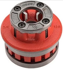 Ridgid #37395 3/4&Prime; Die head complete for 12-R hand threader