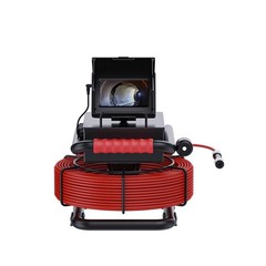 30M Sewer Pipe Inspection Camera 17MM Sewer Pipeline Endoscope 4.3 inch Monitor