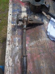Antique VintageRatcheting Pipe Reamer Cast Iron Plumbing Tool