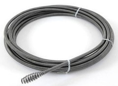 RIDGID 62245 Sink Cable 3/8&Prime; x 25&prime; Steel Male Coupling K50 Drain Cleaning