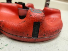 Ridgid 815A Self-Opening Die Head Pipe Threader w/ 1/8&Prime; NPT HS / SS Dies Used