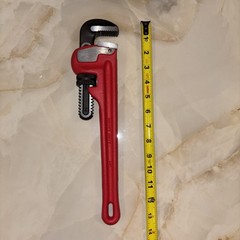 Proto&reg; Tools # 814HD Heavy-Duty Cast Iron floating jaw Pipe Wrench 14&Prime; USA Made