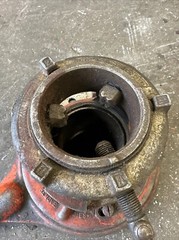 RIDGID No. 65-R Adjustable Pipe Threader Manual Receeding Threader