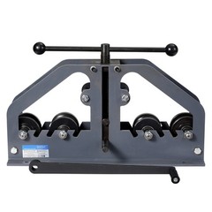Uimoso Tube Roller Bender Max 1-1/2&Prime; Manual Tube Pipe Roller Bender with 6 Dies