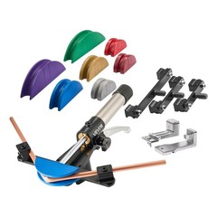 VEVOR Hydraulic Tubing Bender Kit Pipe Bender Forward Reverse Color Aluminium