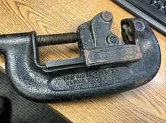 Vintage Rigid No. 2 Heavy Duty No. 1 & 2 Pipe Cutter Tool 1/8&Prime; To 2&Prime; USA 🇺🇸