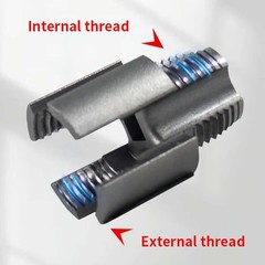 Internal&External Pipe Threading Tool, Pipe Thread Cutting Tool(1/2&Prime; in+3/4&Prime; in)