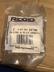 Ridgid 31730 Coil/Flat Spring Assy,For 4A502 Wrench