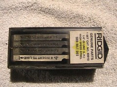 Ridgid 500B Die Set 48910, 1/4-20 LEFT HAND