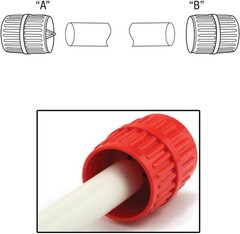 Pipe And Tubing Reamer, 1/8 in To 1-5/8 in Diameter, Red Single Pack