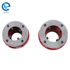 BSPT Pipe Threader 7 Size W/ Handle Pipe Threader Threading 3/8&Prime; To 2&Prime; Dies Set