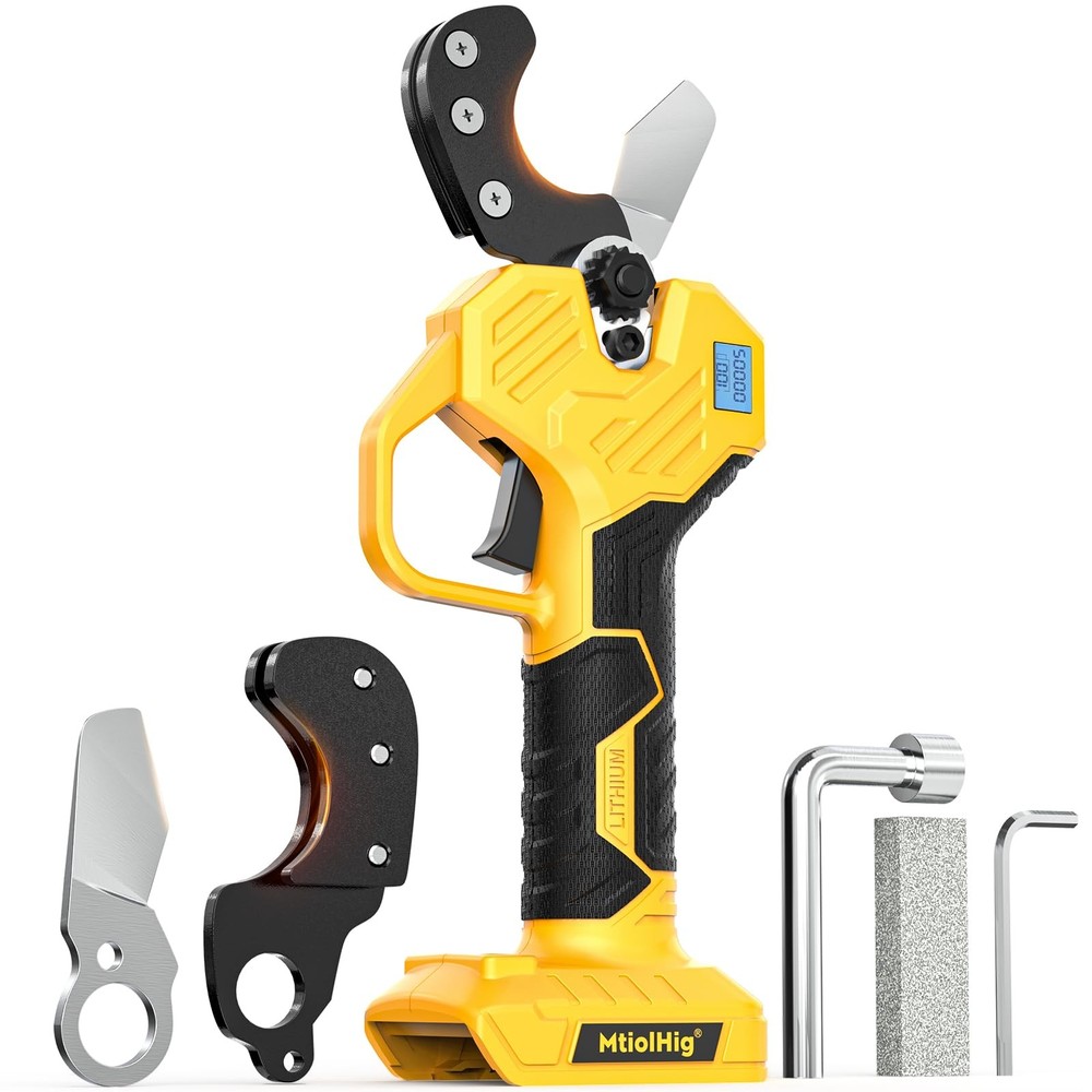 MtiolHig Cordless PVC Pipe Cutter Compatible with DEWALT 20v Battery, 1-5/8&Prime; &hellip;
