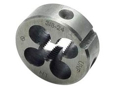 HSS 3/8-24 UNF Die Left Hand Thread